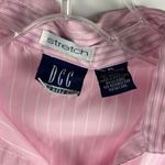 DCC Stretch Womenś Button Shirt Pink with white stripes Photo 2
