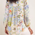 Maeve  by Anthropologie Boswell blouse - paisley and pink Photo 4