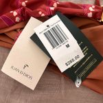 NEW Juan De Dios San Miguel Hand Embroidered Multi way Bikini Top Bra M Red Size M Photo 3