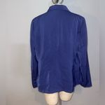 Metrostyle navy blue 4 button suit jacket blazer woman’s size 18 Photo 1