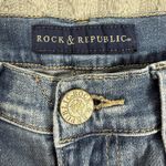 Rock & Republic Indee Jeans Women 4 Straight Distressed Grunge Boyfriend Stretch Photo 4