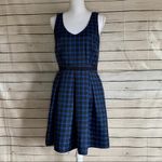 LC Lauren Conrad Wonderland Blue Polkadot Dress Photo 1