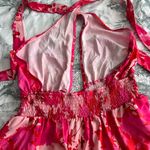 Pink Floral Maxi Dress Size XL Photo 3