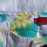 Bongo Tie Dye Flare Bottom Pants Cotton Size 5 Juniors Trendy Statement Piece Photo 9