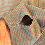 Under Armour RUN Threadborne Streaker Half Zip Pullover Women Gray Red Stripe Photo 5