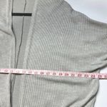 Donni Anthropologie Open Front Cardigan Size Large Gray Photo 8