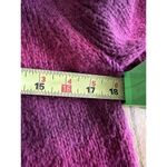 Eddie Bauer  Open Cadigan Size S Maroon Long Sleeve Open Front Knit Pockets Photo 10
