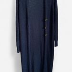 Jun & Ivy Elegant Navy Long Cardigan Photo 0