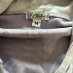 Pj Harlow purple long sleeve hoodie in cotton/satin lined medium. GUC. Photo 1