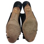 J.Renee Slade Black Low Heel Slingback Sandal Size 7 Photo 5