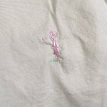 American Vintage Vintage Golf Rainbow Embroidered Sporty Cream Mini Skort Skirt Cotton Size 6 Photo 7