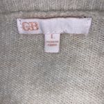 Gianni Bini ivory crop sweater size L womens Photo 6