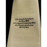 DKNY Medium Black Ribbed Henley Long Sleeve Bodysuit Snap Front Photo 6