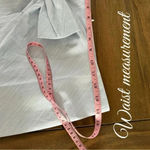 Loft NWT ANN TAYLOR Coastal Blue Pencil Skirt Bow Front Back Zip Lined Sz 2 XS Photo 4