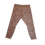 Athleta Elation Textured 7/8 Tight Meadow Decadent Chocolate Plus Size 2X Gym # Photo 4