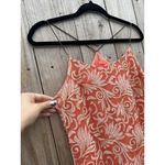 BANJUL  Women‎ Sleeveless Blouse Small Peach Gold Tank Ruffled Summer Light Date Photo 4