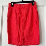 Forever 21 ⭐️  Coral Pink Crochet Skirt Size 4 NWOT Photo 2