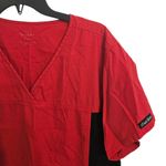 Cherokee Flexibles Scrub Cotton Red Black Poly Stretch Pockets XL Bundle 3 Pack Photo 2