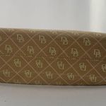 Dooney & Bourke Vintage  Signature Canvas with Leather Trim Handbag in Brown Pink Photo 7