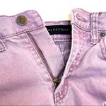 Aeropostale  high waisted shorts size 4 lilac distressed denim 5 pocket Photo 8