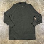 Barbour  Featherhall Knit Turtleneck sweater in military green
Size: 8 Photo 4