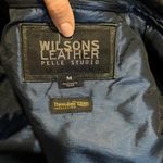 wilson's leather 90s vintage black  jacket Photo 6