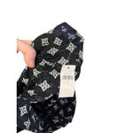 Gap  Women Shorts Linen Casual Drawstring Waist Diamond‎ Pattern Black Size 4 NWT Photo 8