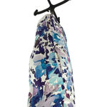 Reiss Juna Dress Floral Watercolor Printed White Purple Blue Size US 4 Photo 7