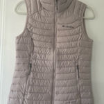 Columbia Powder Pass Omni Heat Vest Quilted Pink Small Photo 0