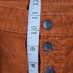 Old Navy Spice Corduroy Button Fly High Waisted Skinny Pants Orange Size 10 Photo 5