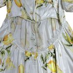 For Love & Lemons  Serafina Yellow Lemons Mini Dress Womens S Photo 7