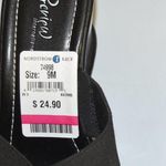 Preview International WOMEN'S LEATHER WEDGE SLIP ONS, 3" HEEL, SIZE 9M, EUC! Photo 6