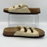 Birkenstock Betula Arizona Women Gold Snakeskin Sandal Slide Size 41 US L 10 Photo 7