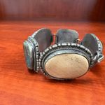 Vintage Ethnic Style Statement Bracelet with Assorted Gemstones Boho Jewelry‎ Silver Photo 3