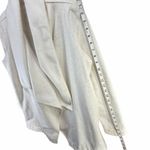 UGG  Janni Fleece Cardigan Women M Oatmeal Heather Open Asymmetrical Plush Lounge Photo 10