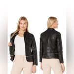 Liverpool NWT  Zip-Off Detail Faux Leather Jacket Photo 1