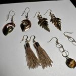 Lot Of 4 Dangle Drop Pierced Earrings Photo 3