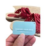 Cliffs By White Mountain Womens Red Floral Slip Photo 5