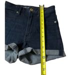 American Eagle  Outfitters Blue Super Stretch Shorts Women's Size 0 | 1-17 Photo 4