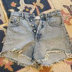 ZARA Denim Short Photo 0