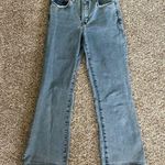 Good American  Denim Boot Cut Jeans Casual Light Wash Streetwear 00 24 Photo 0