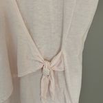 J.Crew  wrap tie front pale pink T-shirt small Photo 8