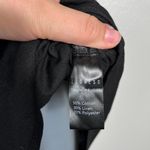 LIONESS Black Backless Lace Up Asymmetrical Hem Party Mini Dress Medium M NWT Photo 1