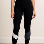 Champion  Black Colorblock Leggings | XS Photo 0