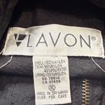 Lavon Vintage 1990s Black Paisley Track Jacket Windbreaker Zip Up Retro 80s Photo 3