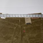 Levi's  Low Pro Corduroy Pants Women's 29x30 Relaxed Straight Leg Tan NWT Photo 5