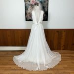 Beautiful Nina Canacci Chiffon over Lace Wedding Gown! White Size 18 Photo 5