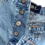 L.E.I Vintage Low-Rise Y2K Button-fly Size 9 Light Wash DenimShorts Photo 4