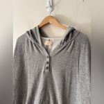 Aerie  Gray Pullover Hoodie Sweatshirt Photo 1