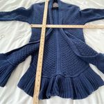 Anthropologie Guinevere  Open Front Cardigan with High Side Slits Size‎ Small Photo 3